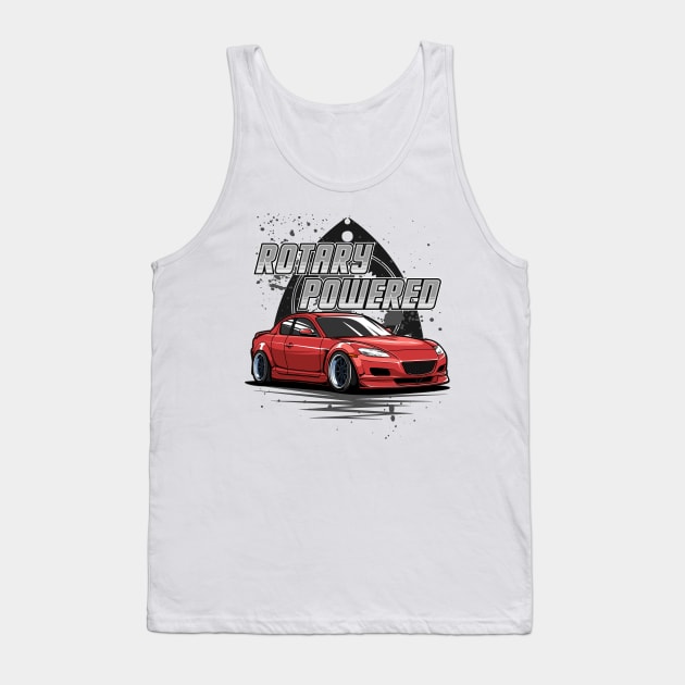 Mazda RX8 Tank Top by JDM Boyz